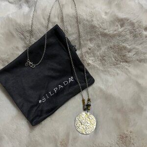 Silpada- Two-Tone Statement Necklace